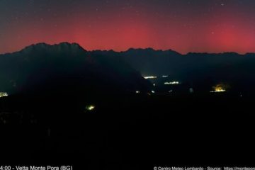 Aurora Boreale, Alpi