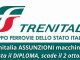 Trenitalia Assunzioni