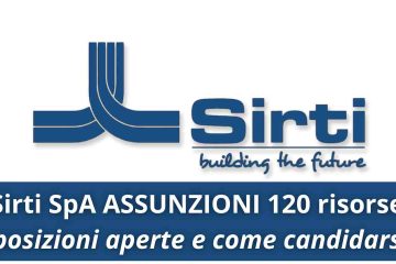 Sirti SpA Assunzioni