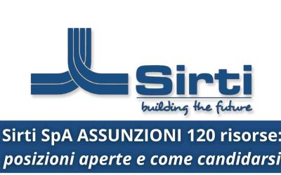 Sirti SpA Assunzioni