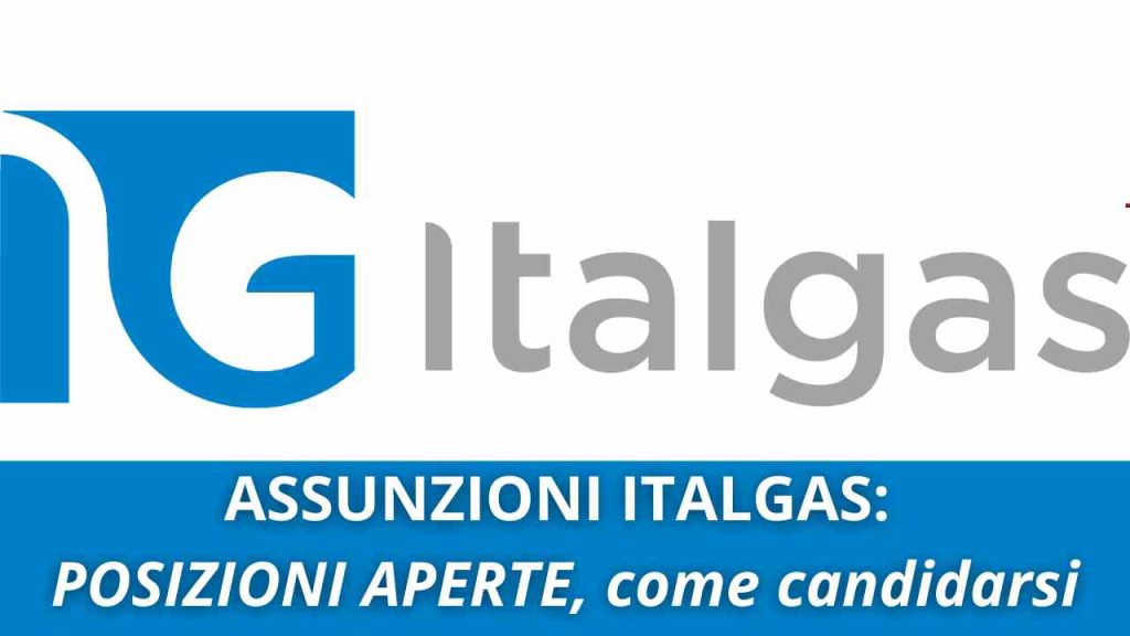 Italgas Assunzioni