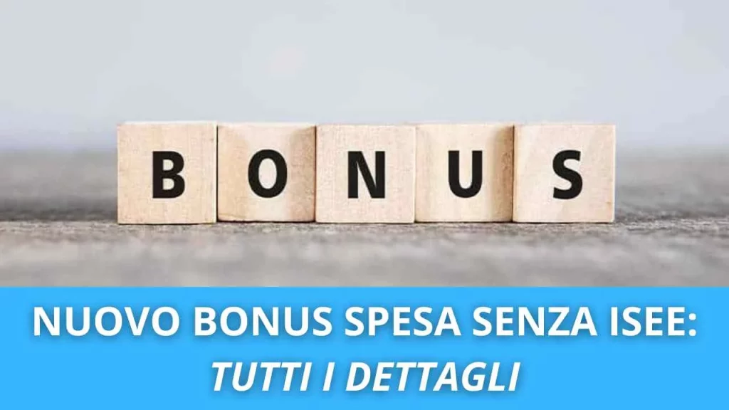 Nuovo Bonus Spesa