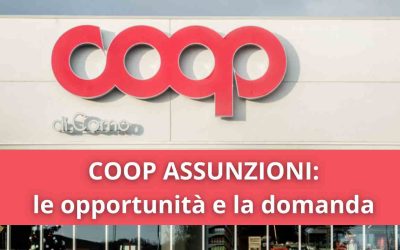 Coop assunzioni
