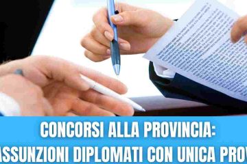 Concorsi provincia