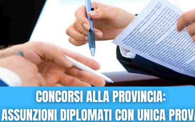 Concorsi provincia