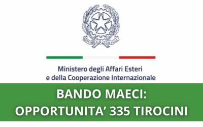 MAECI TIROCINI