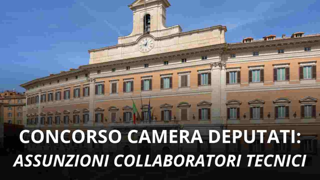 Camera deputati concorso