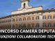 Camera deputati concorso