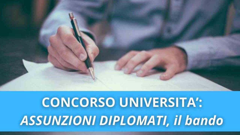 concorso università