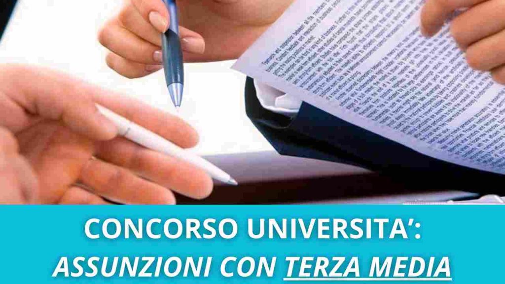 Amministrativo università