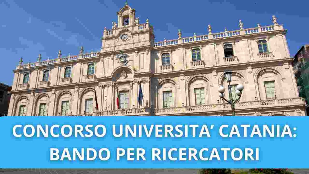 Concorso università Catania