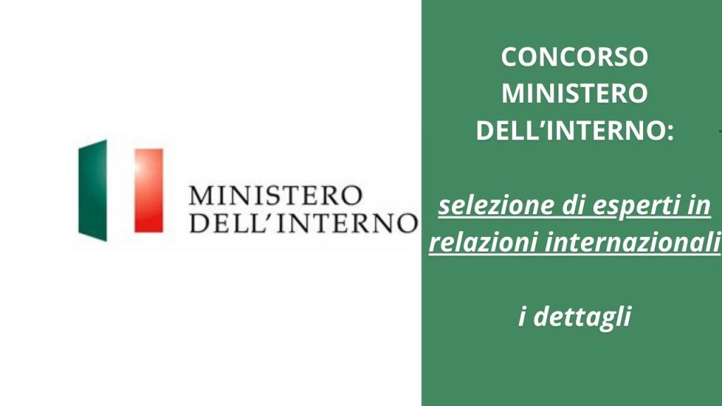 Concorso Ministero dell'Interno