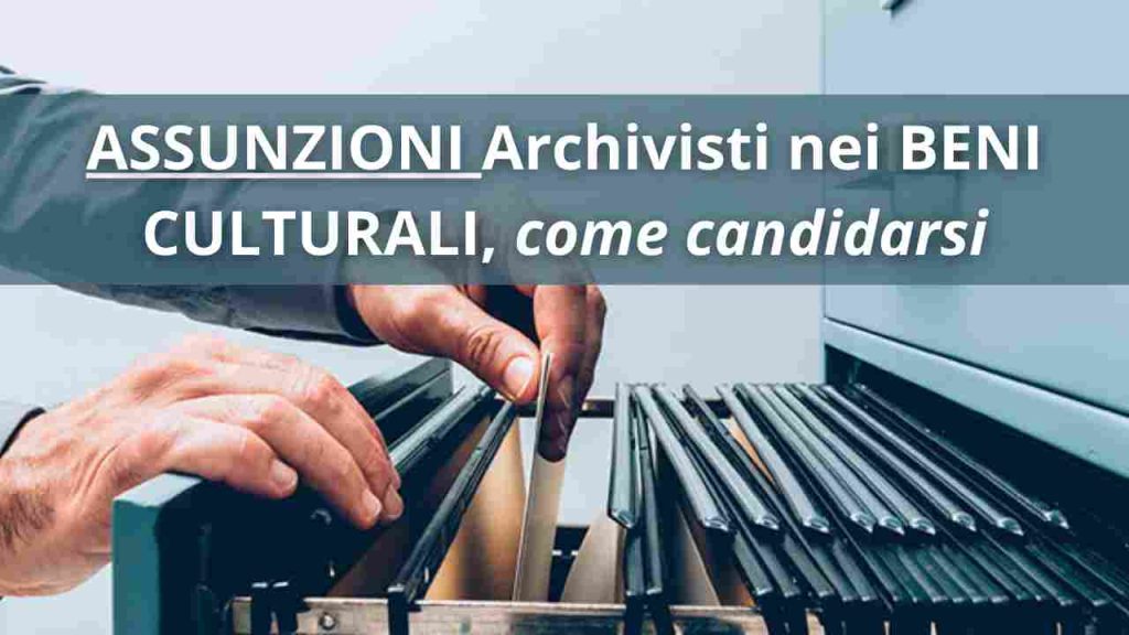 Assunzioni Beni Culturali