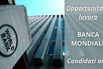 Banca Mondiale Opportunità