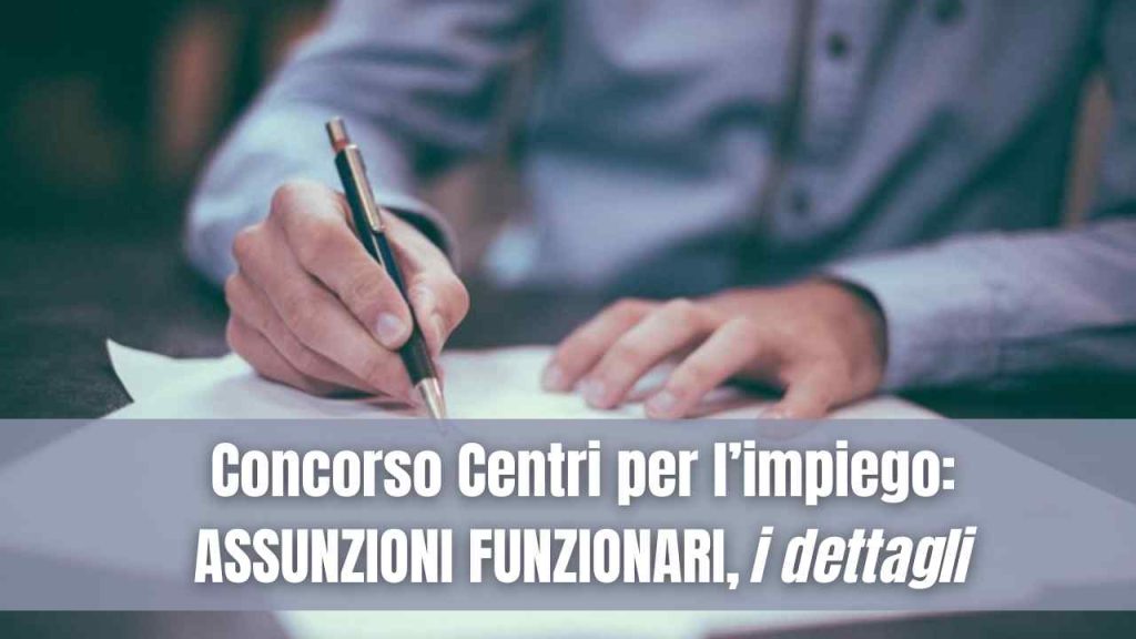 Concorso Centri per l'impiego