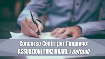 Concorso Centri per l'impiego
