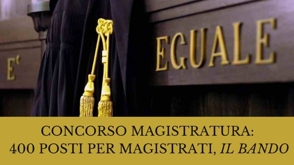 Concorso Magistratura