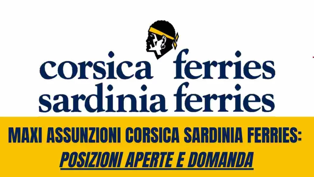 Corsica Sardinia Ferries Assunzioni