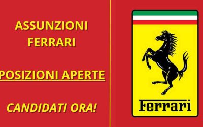 Assunzioni Ferrari