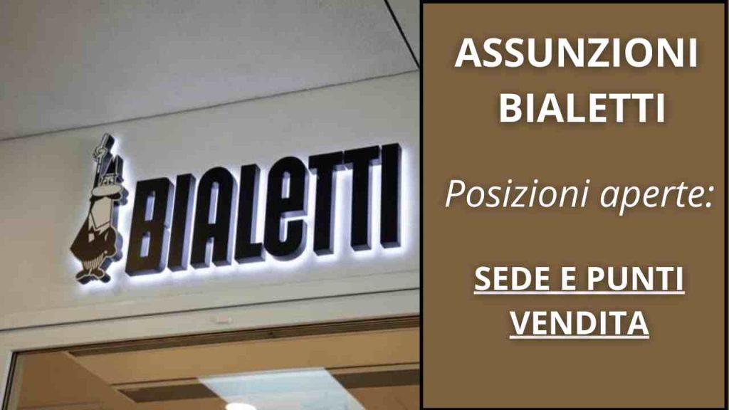 Assunzioni Bialetti