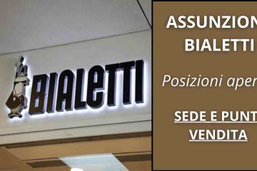 Assunzioni Bialetti