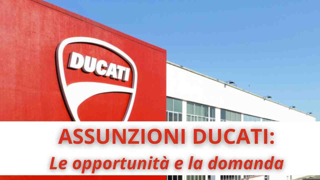 Assunzioni Ducati