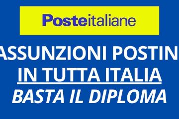 Assunzioni Poste Italiane