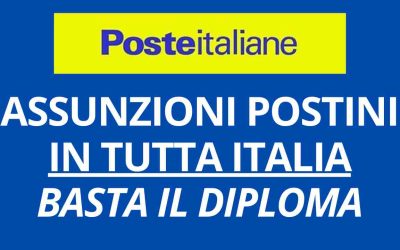 Assunzioni Poste Italiane