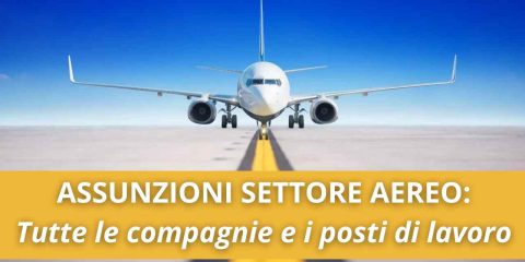 assunzioni compagnie aeree