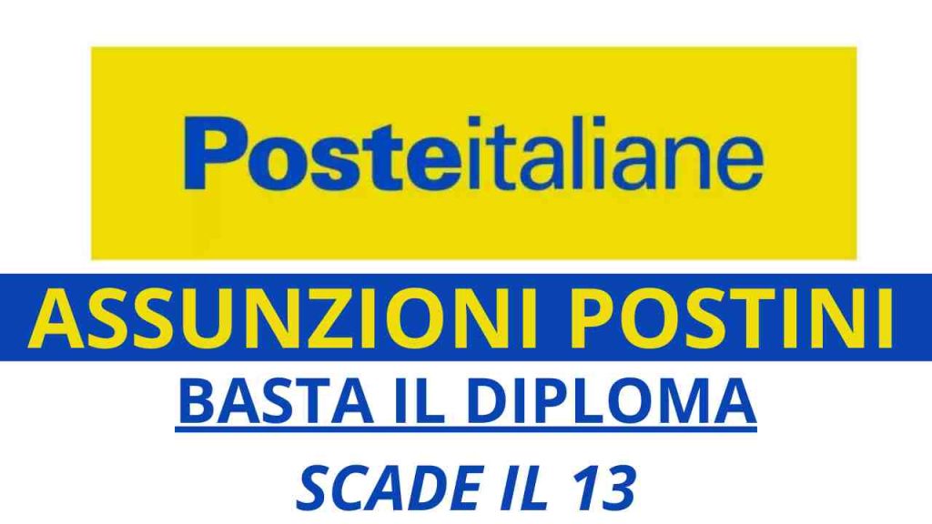 Poste assume postini