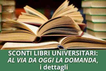 Sconti libri università