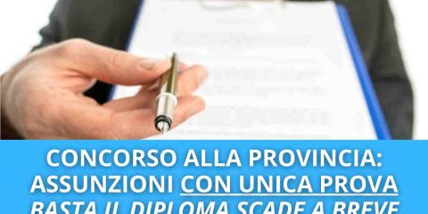 Concorso alla provincia