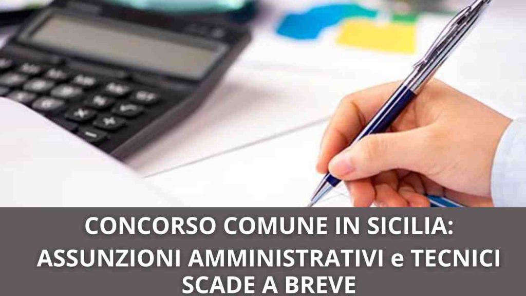 Concorso comune sicilia