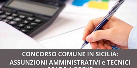 Concorso comune sicilia