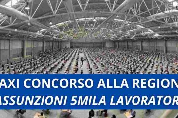 Maxi concorso alla regione