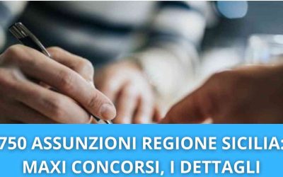 750 ASSUNZIONI SICILIA