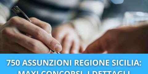 750 ASSUNZIONI SICILIA