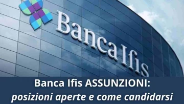 Banca Ifis Assunzioni