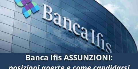 Banca Ifis Assunzioni