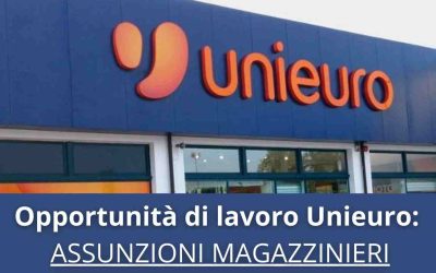 Opportunità di lavoro Unieuro