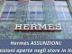 Hermès Assunzioni