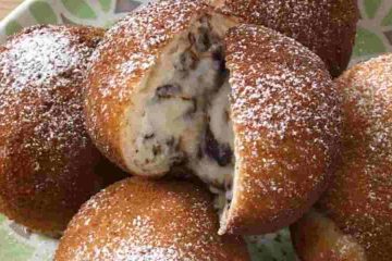 Iris fritta alla ricotta