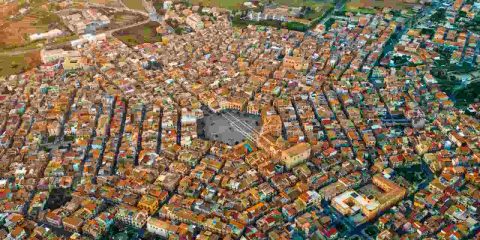 Città esagonale in Sicilia