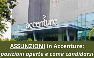 Assunzioni Accenture
