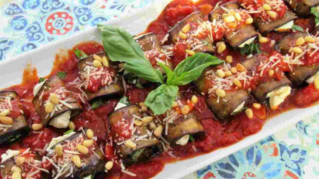 Involtini di melanzane alla siciliana