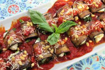 Involtini di melanzane alla siciliana