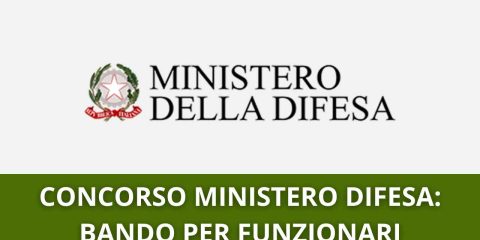 CONCORSO MINISTERO DIFESA