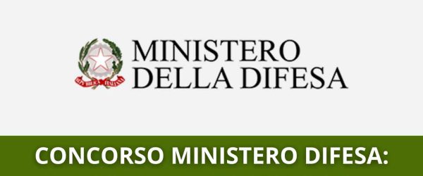 CONCORSO MINISTERO DIFESA