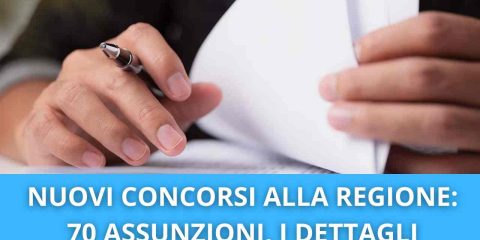 Concorsi alla Regione