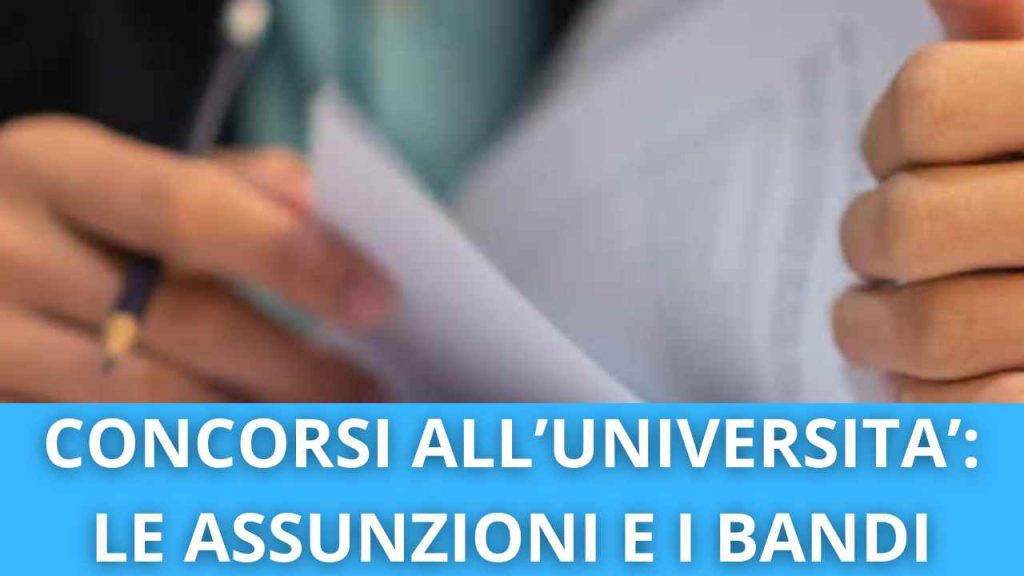 Concorsi università